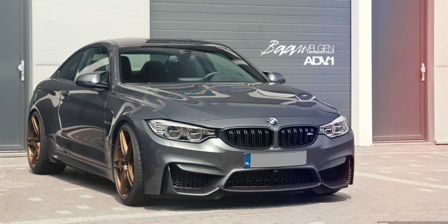 BMW M4 Coupe on Golden ADV.1 Wheels '2014